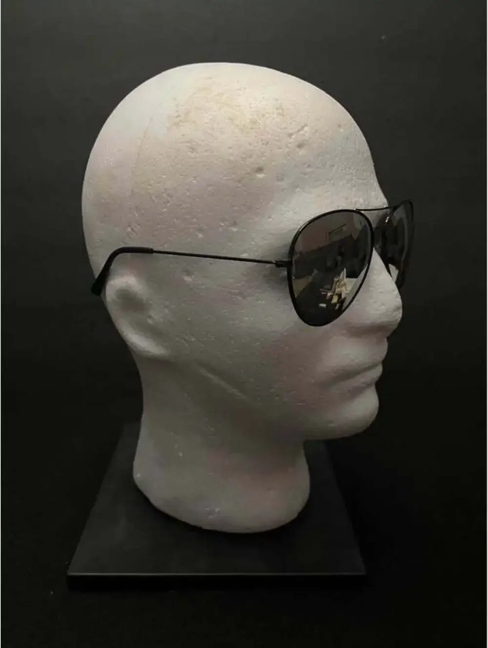 Black Reflective “Highway Patrol” Sunglasses